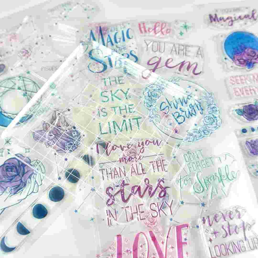 Acrylic Craft Stamp Accessories