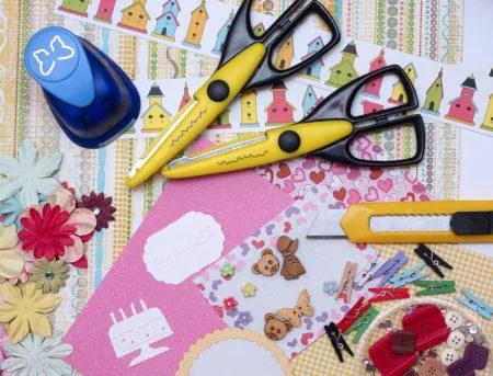 scrapbooking paper cutting supplies