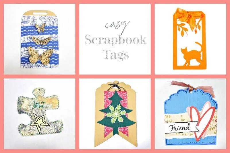 scrapbooking tags