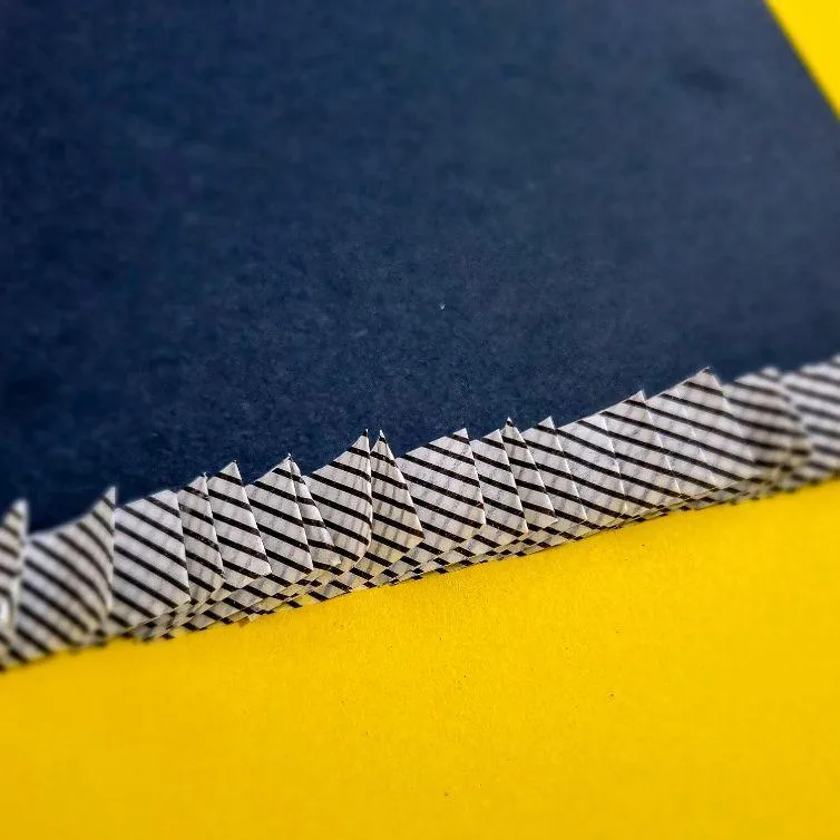 washi tape scrapbook ruffles strip