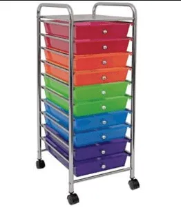 Storage Cart: scrapbook accessories storage containers