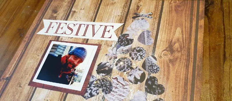 scrapbook page: christmas scrapbooking page titles