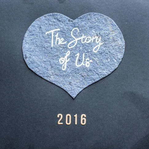 simple scrapbook layout