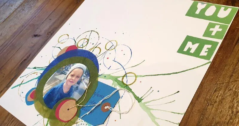 stencil scrapbooking titles