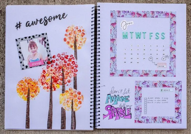 craft notebook for pictures