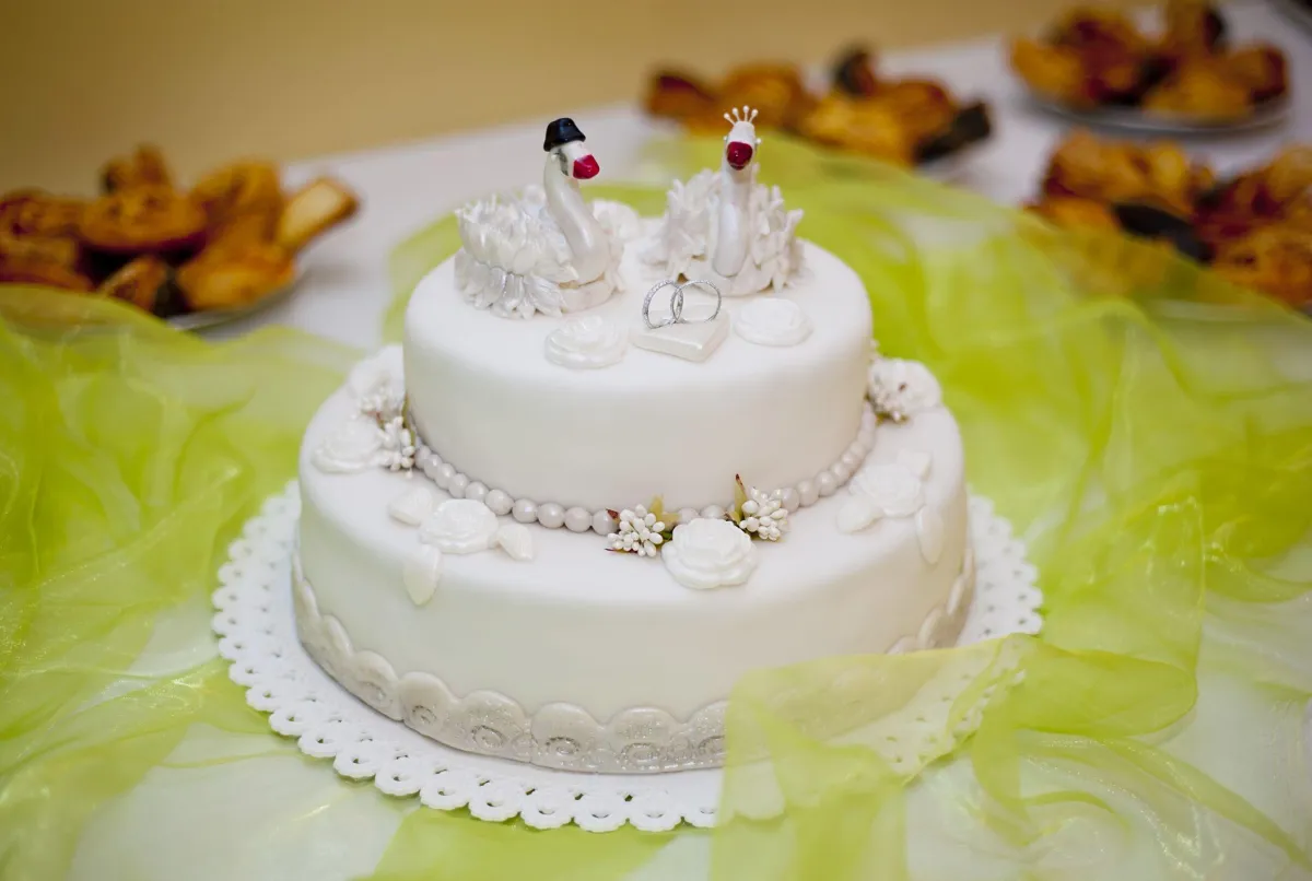 wedding cake and gift scrapbook ideas