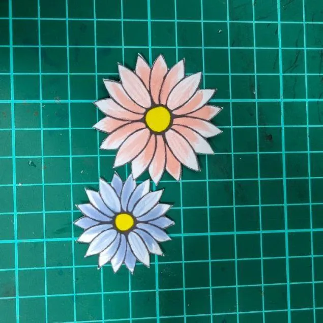 wedding scrapbook flowers