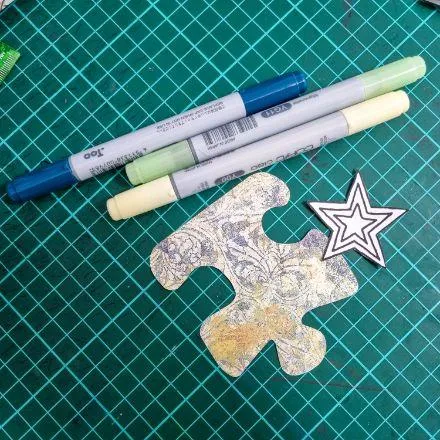 diy scrapbooking tag supplies