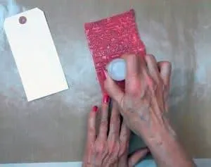 Scrapbook rubber stamps