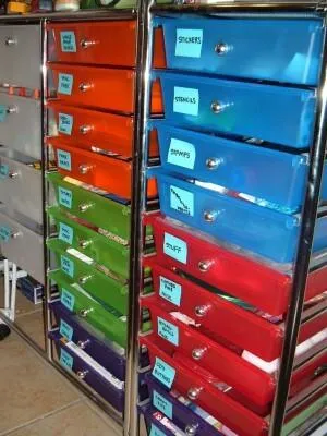 Scrapbooking Craft Storage