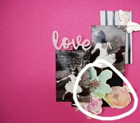 new idea for scrapbooking