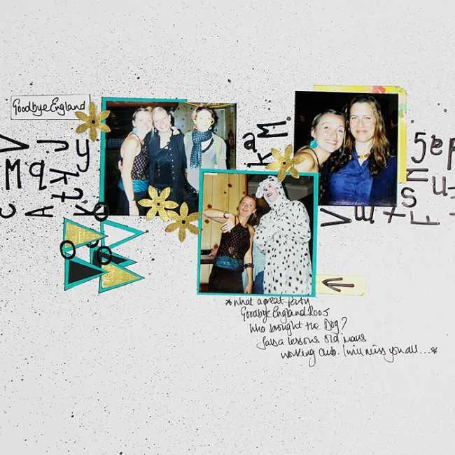 retirement scrapbook layout ideas