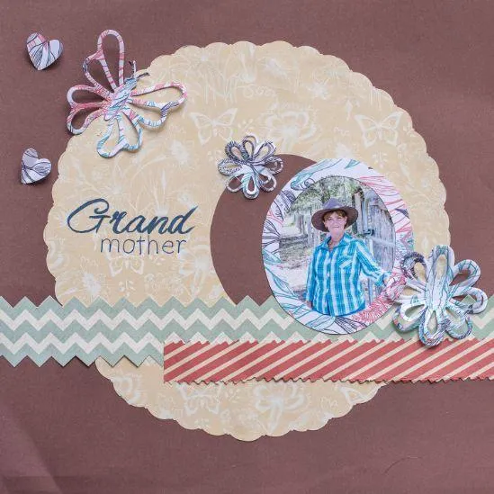 Grandmother scrapbooking ideas