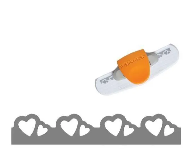 heart border paper punches