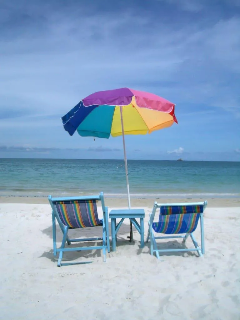 trip to the beach photo for scrapbooking