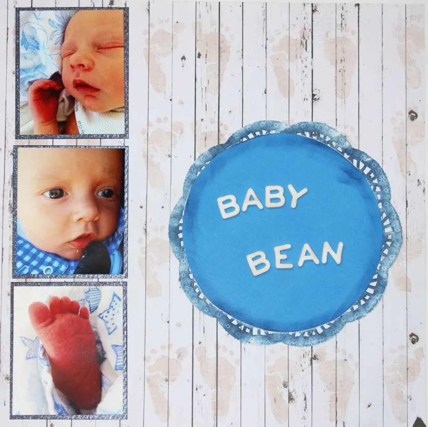 beach scrapbook layouts