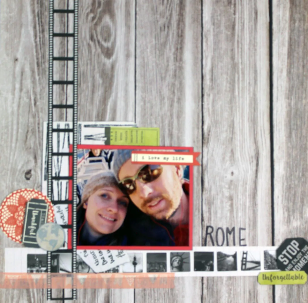 lovely scrapbook idea