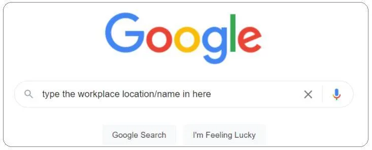 google search bar for retirement scrapbook page