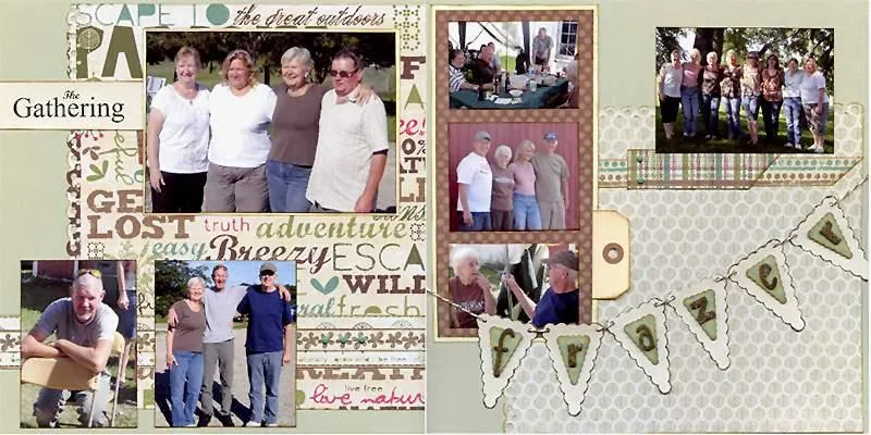 scrapbooking pages ideas for family generation