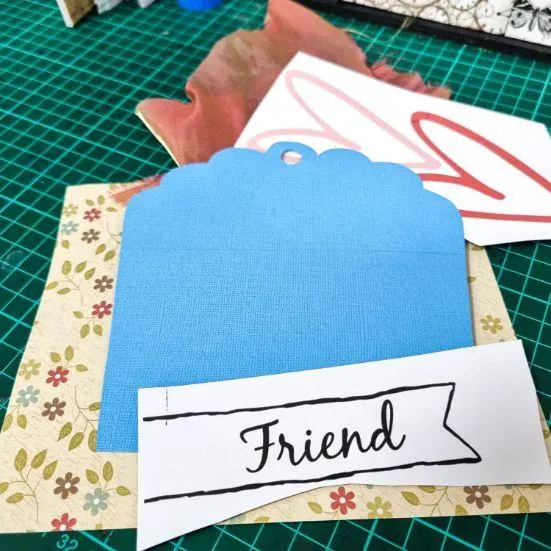 diy printable scrapbook tag
