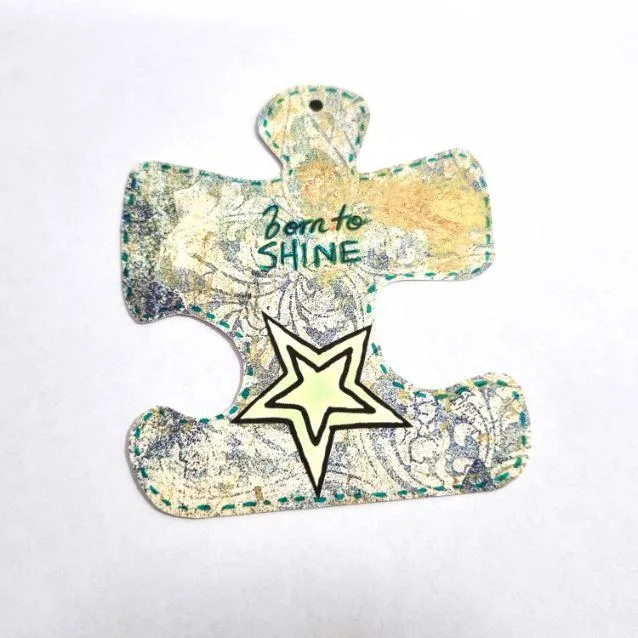 unique diy scrapbook tag