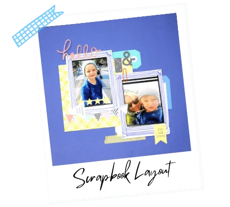 scrapbook layouts
