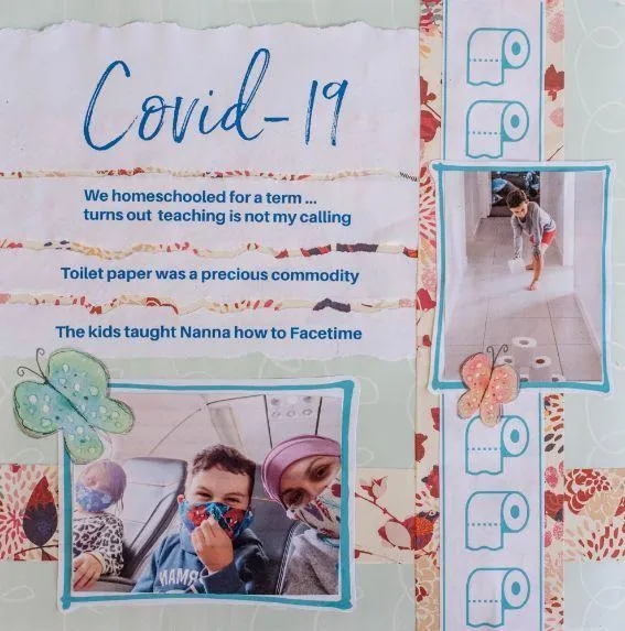 scrapbook page